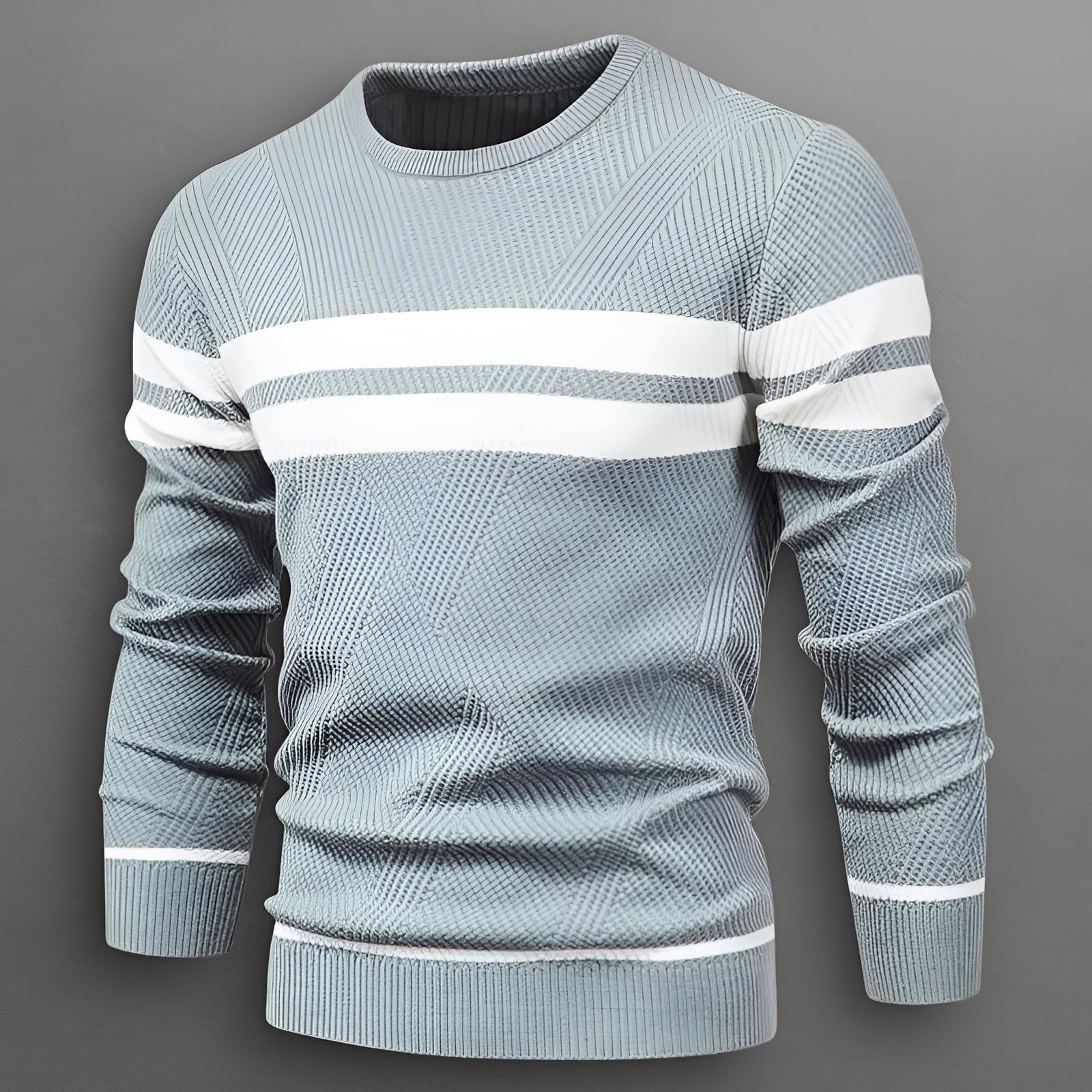 Carlos -  Stribet herrestriktrøje