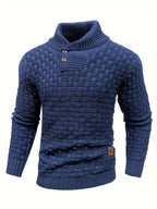 Oscar - Herre Strikpullover i Klassisk Design