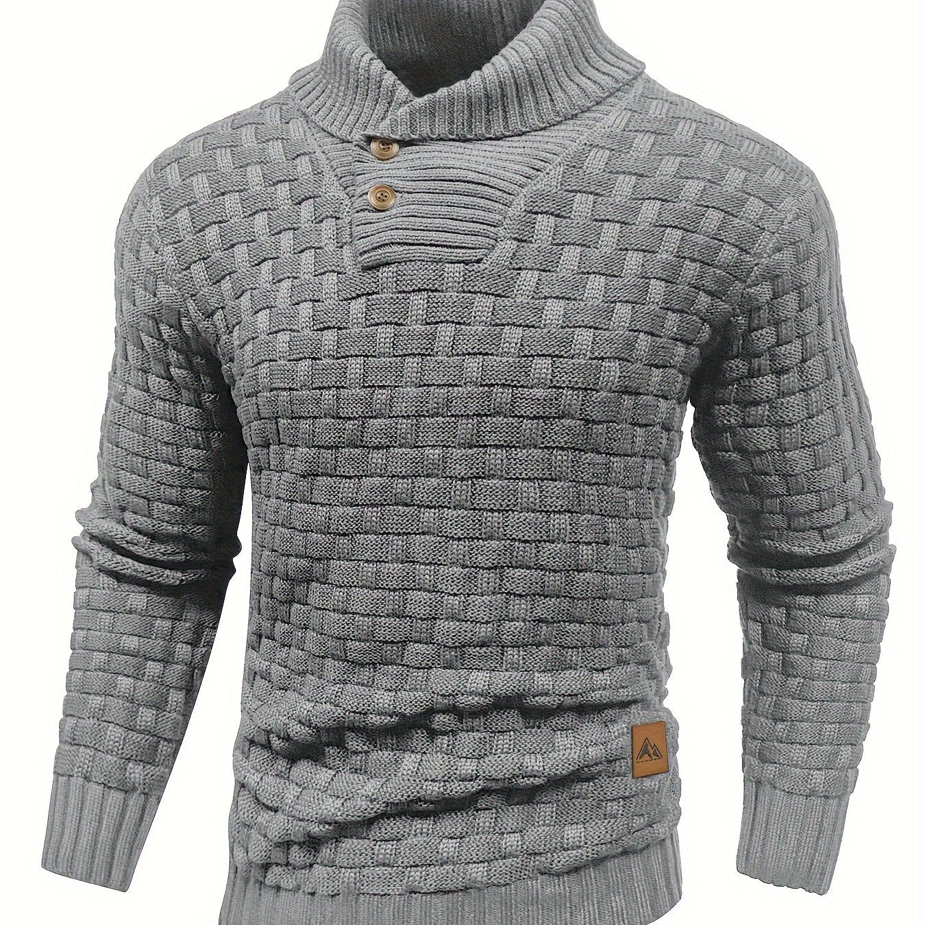 Oscar - Herre Strikpullover i Klassisk Design