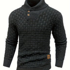 Oscar - Herre Strikpullover i Klassisk Design