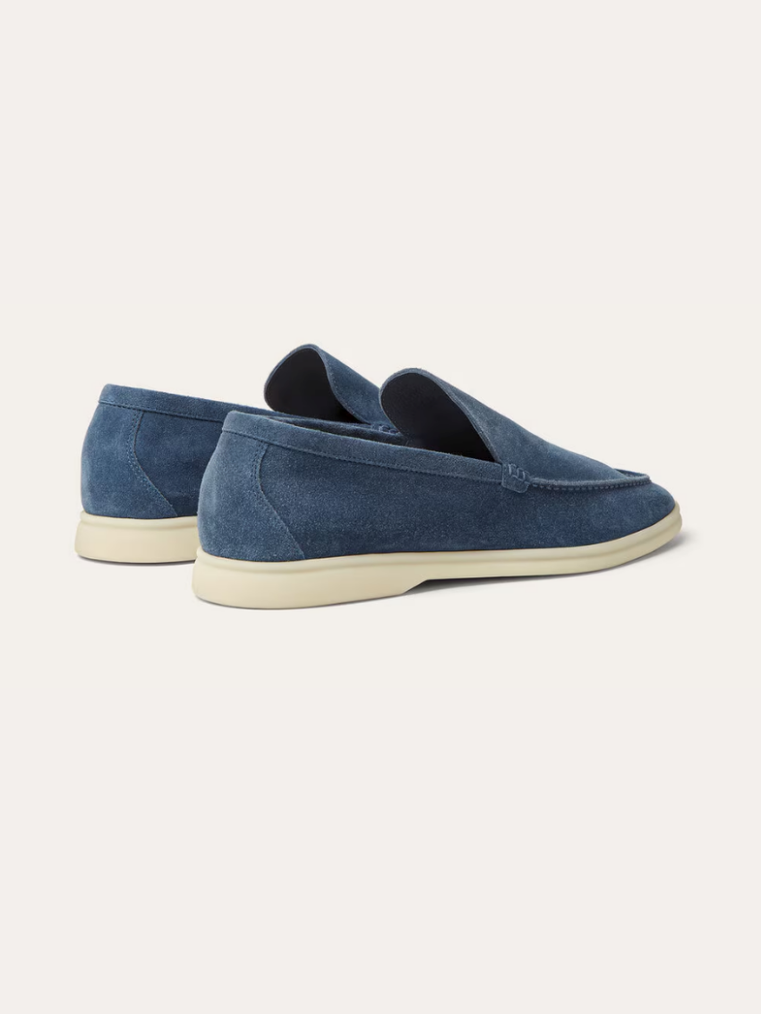 Casper | Fins Suede Loafers – Intens Blå
