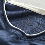 Premium Langærmet Bomulds T-shirt