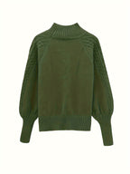 Lina™ | Elegant sweater med fletmønster