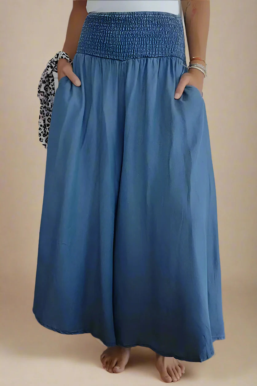 Grethe | Bukser med elastisk linning