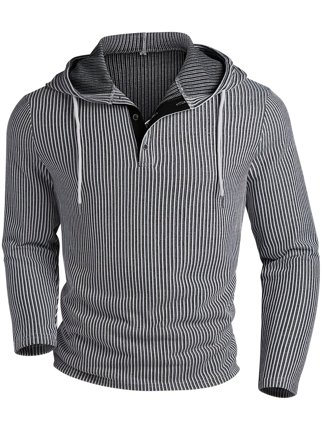 Maldini - Herre Sweater i Strik med Hætte – Casual Fit