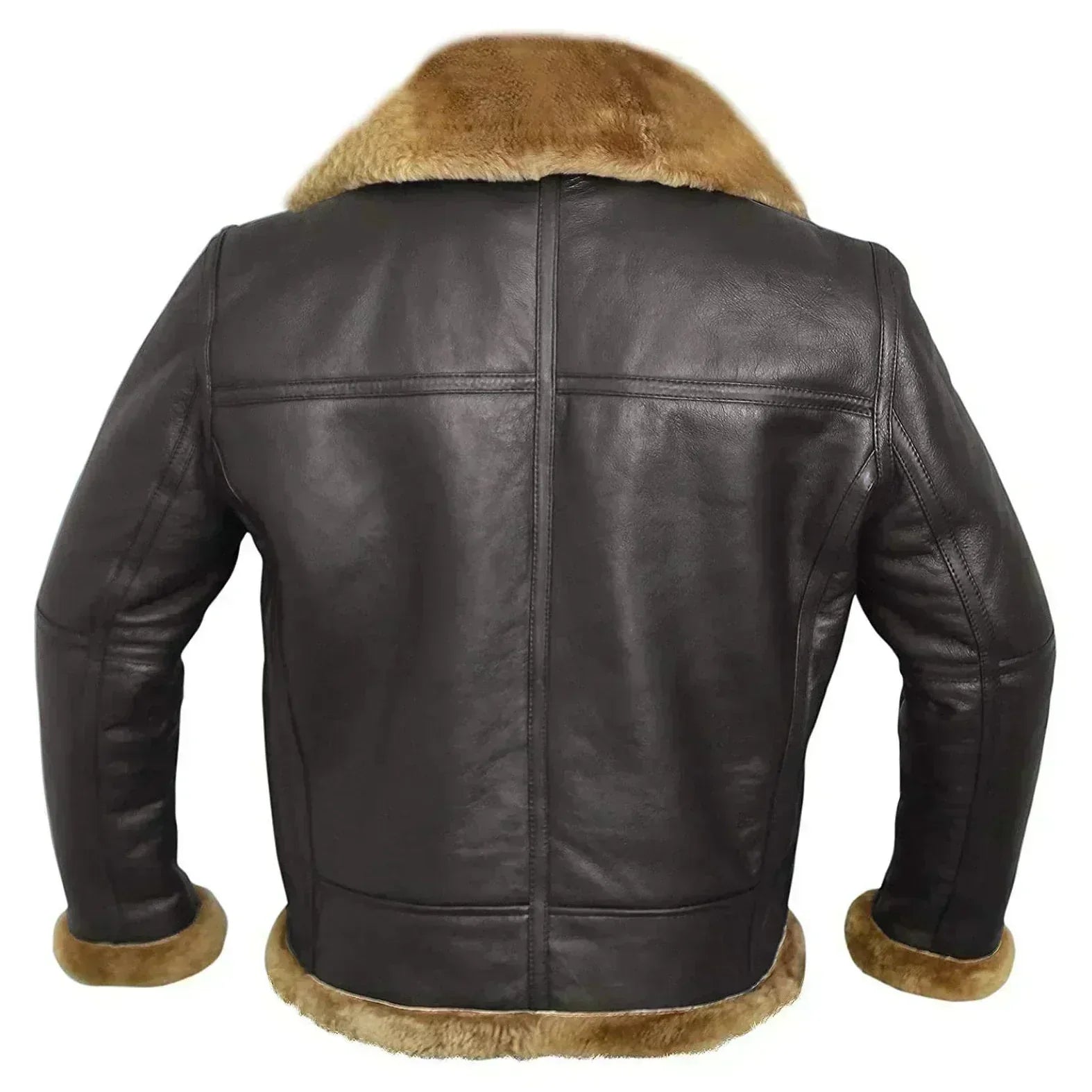 Jesper - Premium jakke i shearling-stil