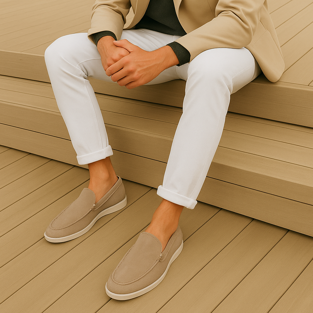 Sønder | Elegant Ruskindsloafers