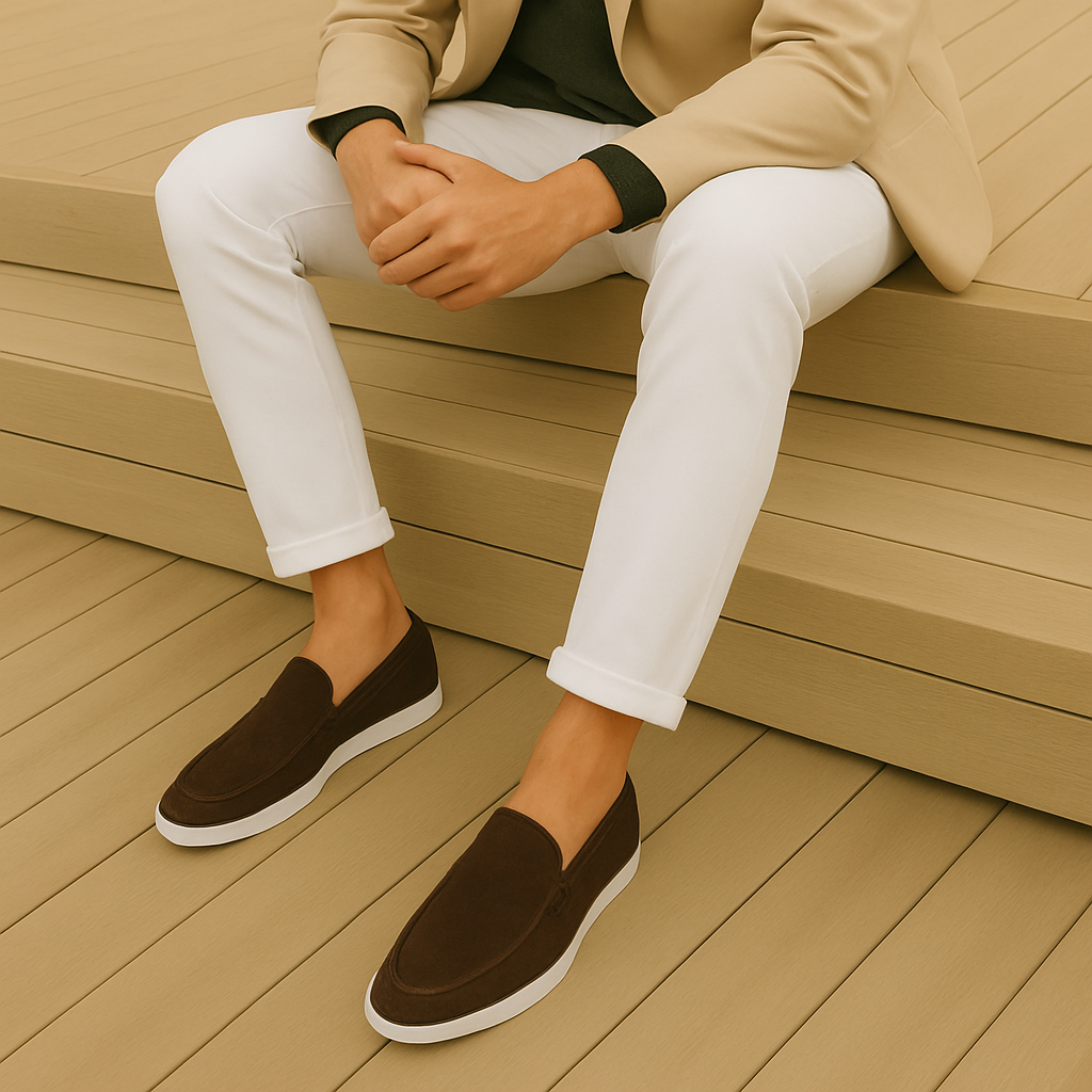 William™ | Klassiske ruskind loafers