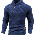 Oscar - Herre Strikpullover i Klassisk Design
