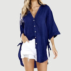 Rute™ – Luftig og behagelig hørbluse