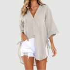 Rute™ – Luftig og behagelig hørbluse