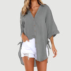 Rute™ – Luftig og behagelig hørbluse