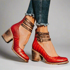 Heidi | Stilfulde Ankelstøvler med Spænde