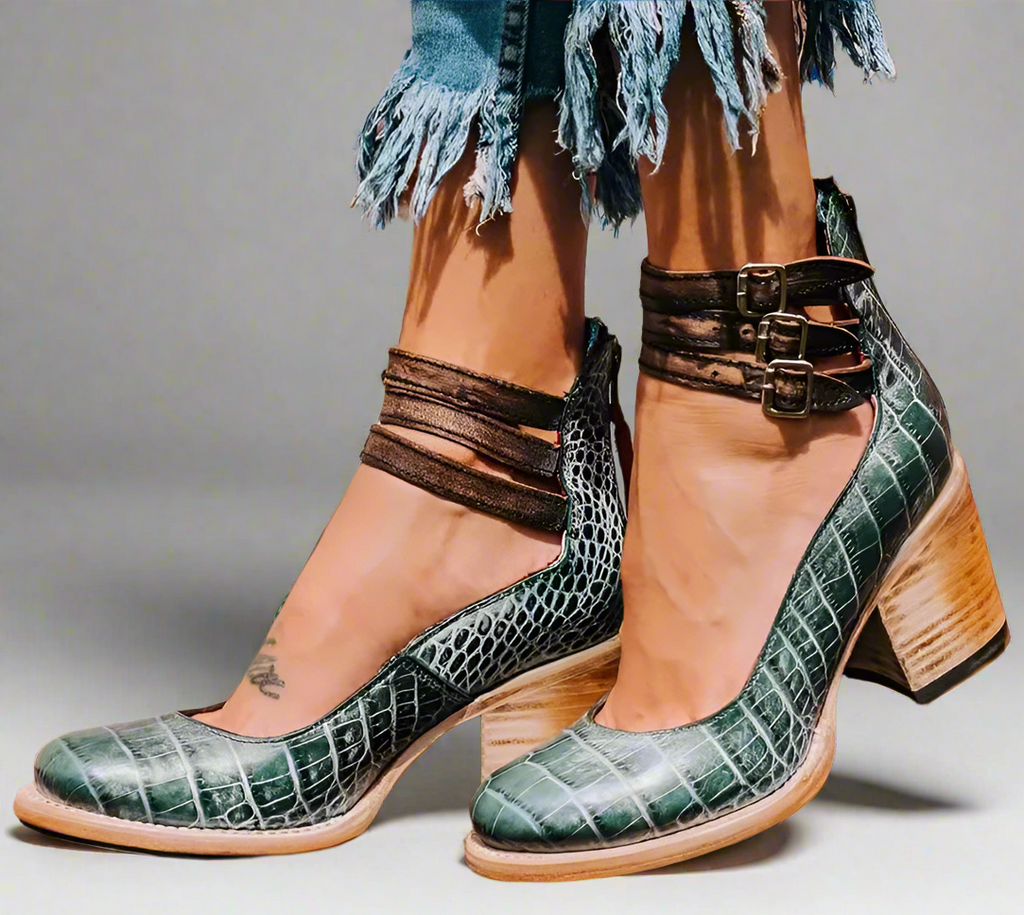 Heidi | Stilfulde Ankelstøvler med Spænde