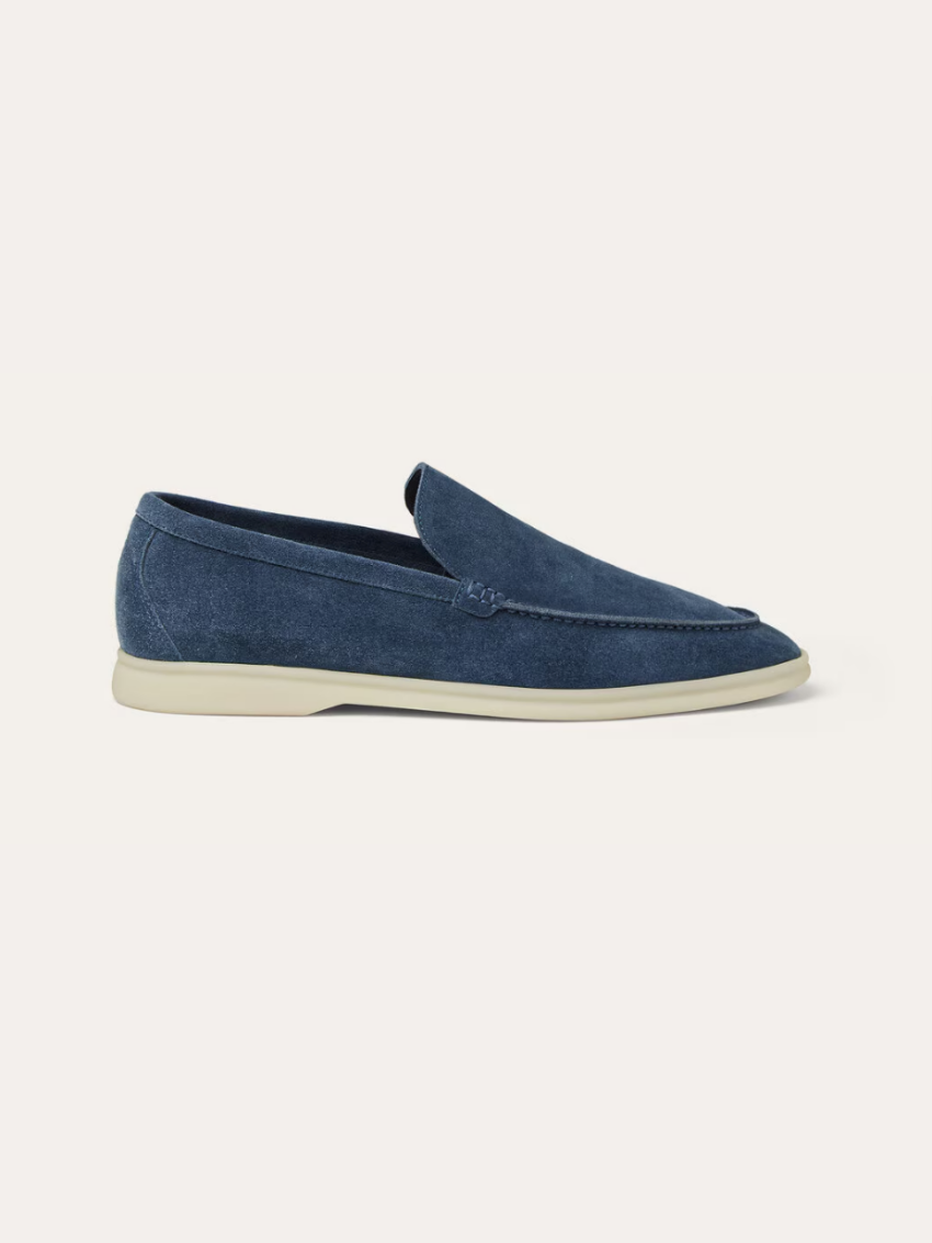 Casper | Fins Suede Loafers – Intens Blå