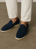 Casper | Fins Suede Loafers – Intens Blå