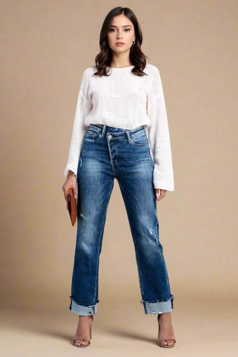 Raquel Bukser | Komfortable & Tidløse Denimbukser