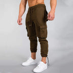 Anton - Herre Casual Slim-Fit Cargo Joggerbukser