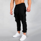 Anton - Herre Casual Slim-Fit Cargo Joggerbukser
