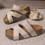 Joane™ – Komfortable skinnsandaler med ortopedisk støtte