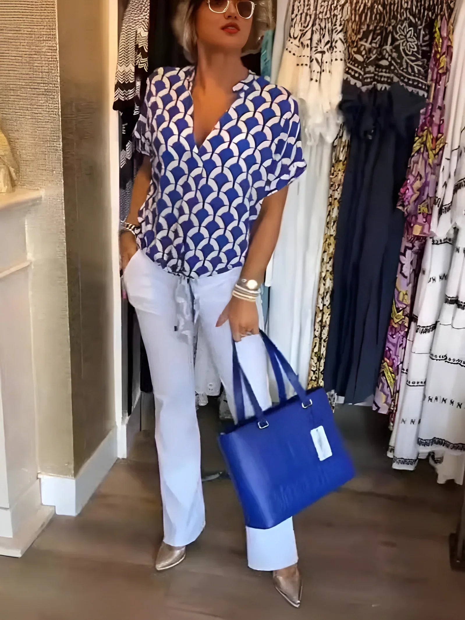 LEONTINE™ BLUSE | Let og elegant – din nye sommerfavorit