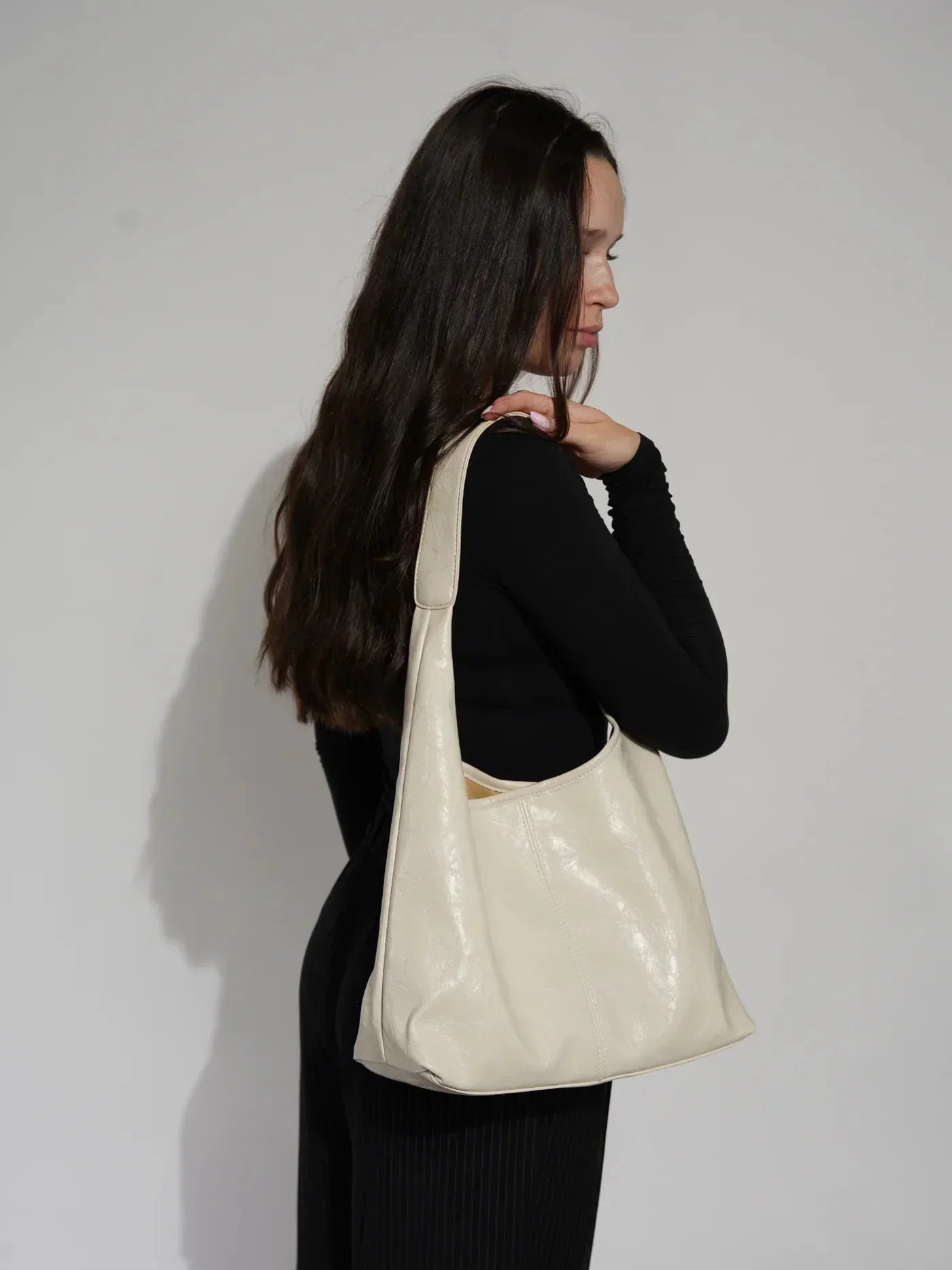 Noemi | Stilfuld Løs Hobo Tote Taske